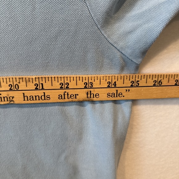 Polo Ralph Lauren Big Pony Polo Shirt Short Sleeve Baby Blue #3 Men's Size XL - Picture 6 of 8